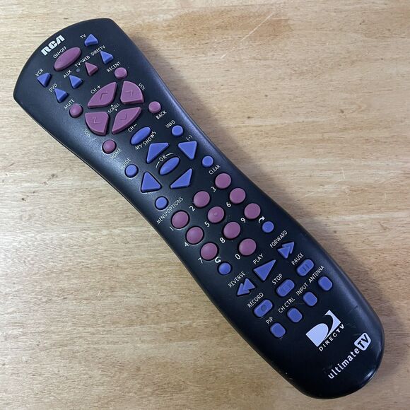 RCA 243279 System Link Universal DirecTV Remote Control CRK76SD1 DRD VCR TV DVD - Picture 1 of 6